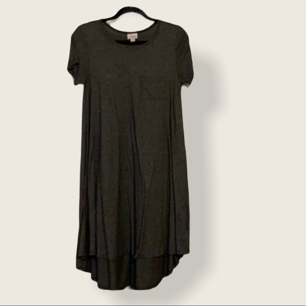LuLaRoe Gray Carly Dress